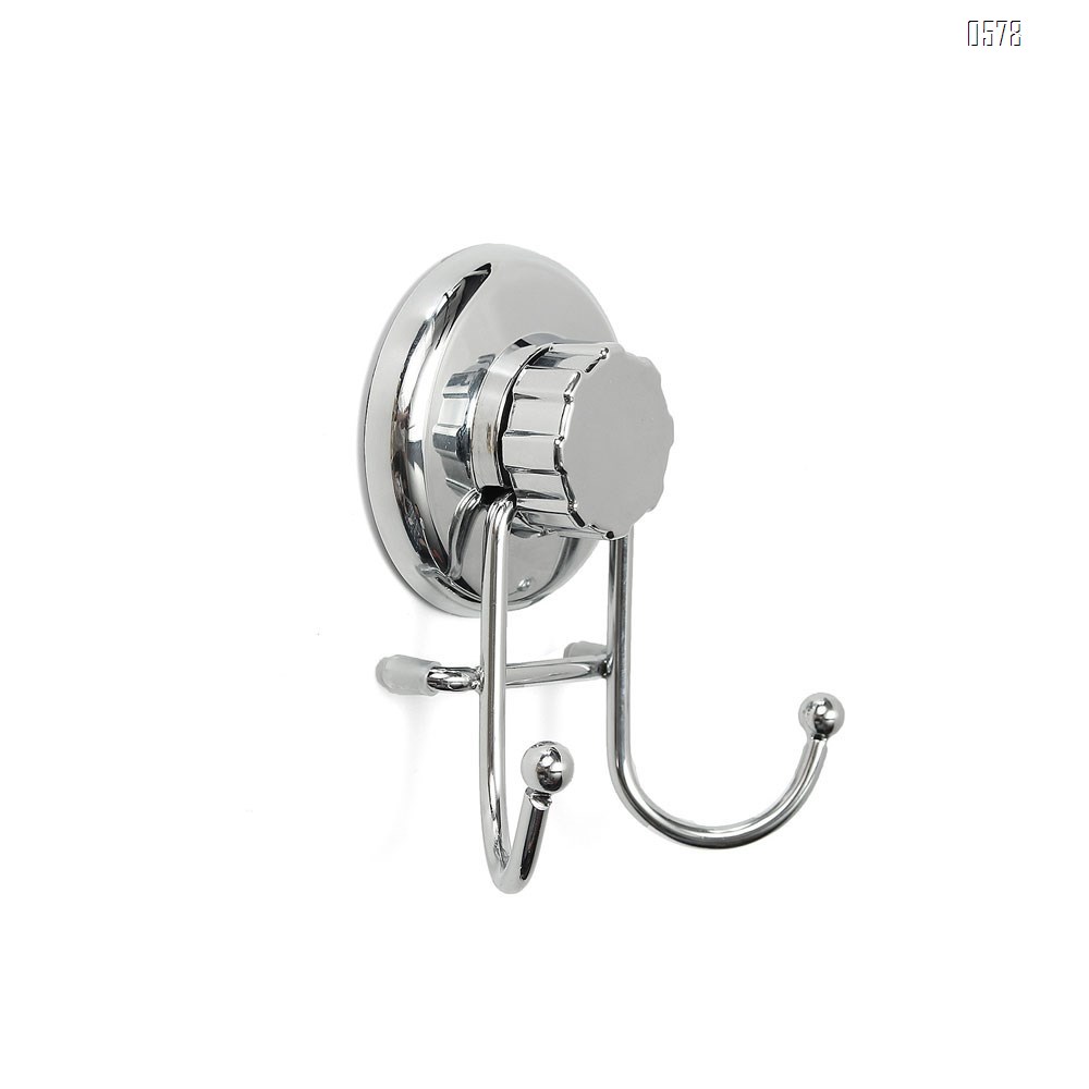 Hook Suction Cups for Flat Smooth Wall Surface Towel Robe Bathroom Kitchen Shower Bath Coat,NeverRust Stainless Steel
