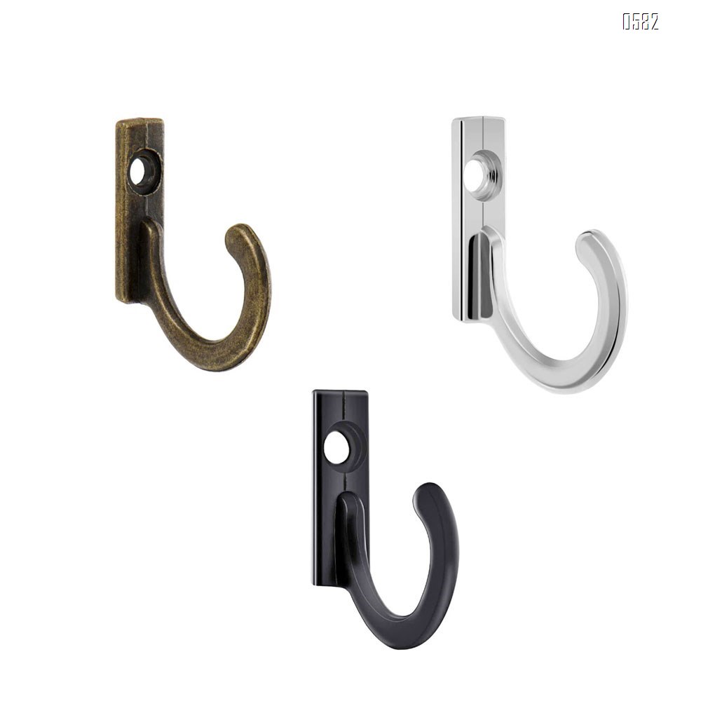 Mini Wall Mounted Single Hook Robe Hooks Coat Hooks  for Hanging Key Hooks