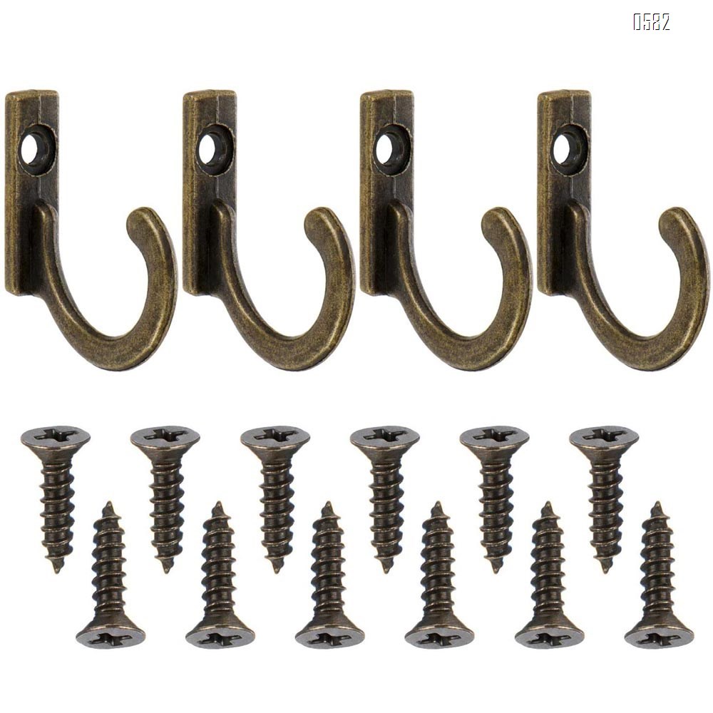 Mini Wall Mounted Single Hook Robe Hooks Coat Hooks  for Hanging Key Hooks