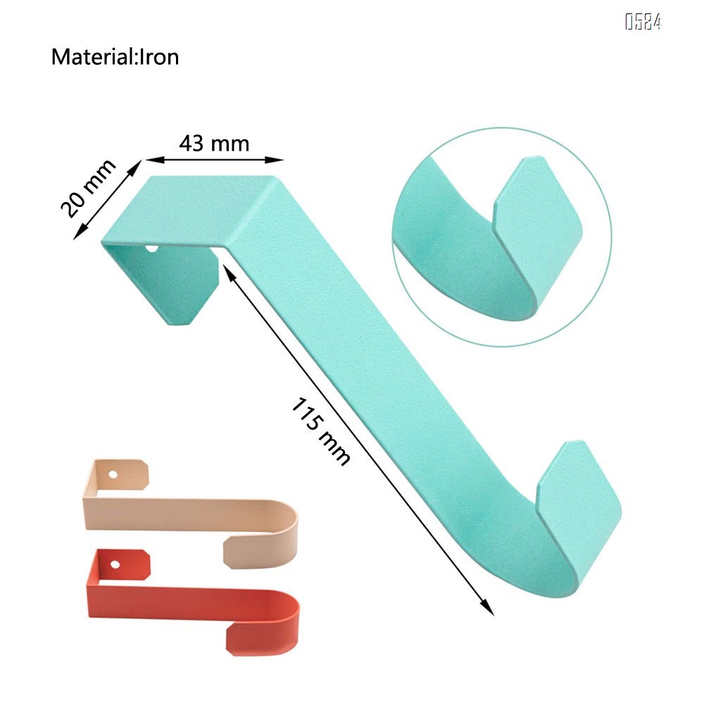 Over The Door Hooks for Clothes Sturdy Metal Single Door Hooks for Hanging Coats Hats Robes Towels Jacket  Decorative Coat Hooks