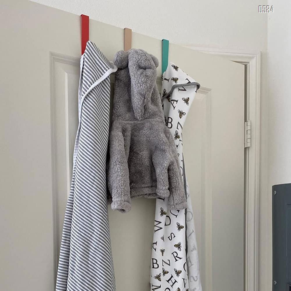 Over The Door Hooks for Clothes Sturdy Metal Single Door Hooks for Hanging Coats Hats Robes Towels Jacket  Decorative Coat Hooks