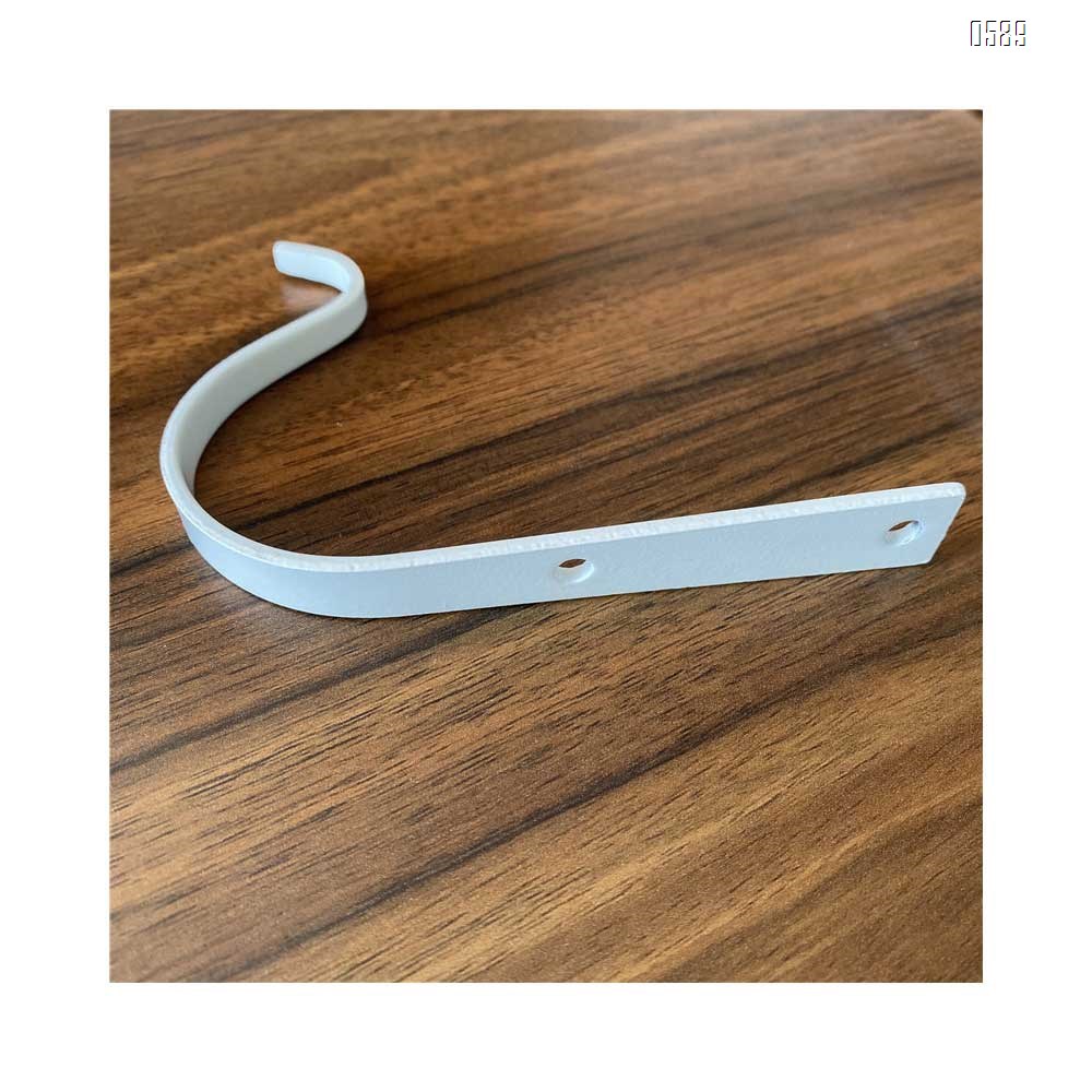 Metal Wall Hook Plant Hanger Bracket Decorative Iron Wall Hooks Decorative Coat Hook Metal Lantern Bracket for Hanging Baskets Lantern Artworks Home Decor Come with Screws