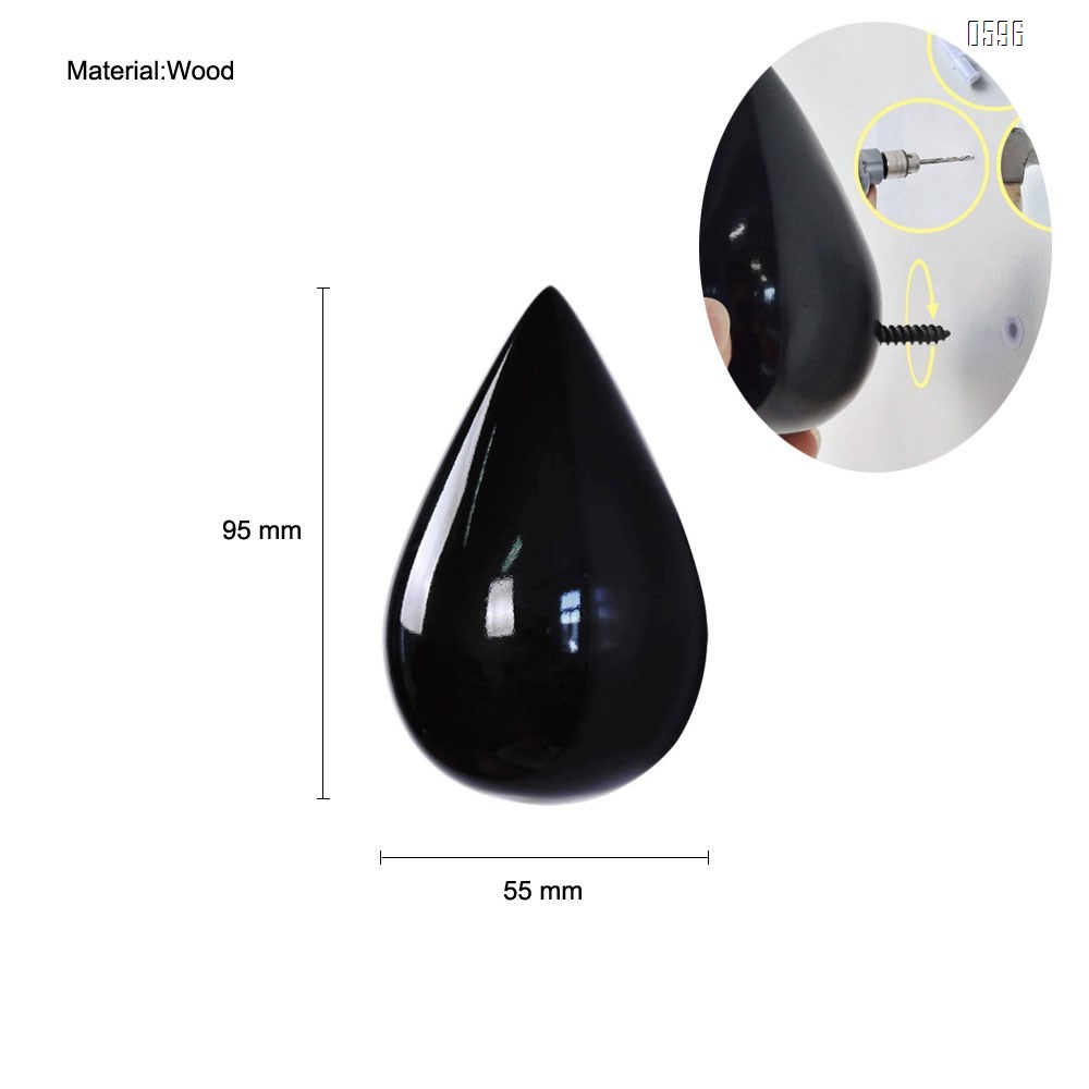 Wood Support Hot Simple Modern Decor Creative Coat Hanger Hooks Dressing Room Wall Decoration