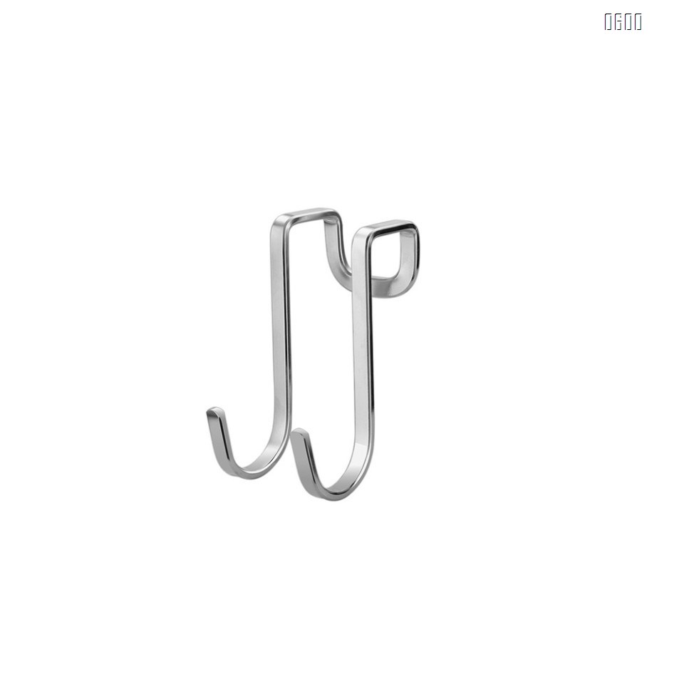 Over Door Hook S Shaped Heavy Duty for Hanging - Single Hook Loads up to 30KG for Kitchen, Bathroom, Bedroom and Office