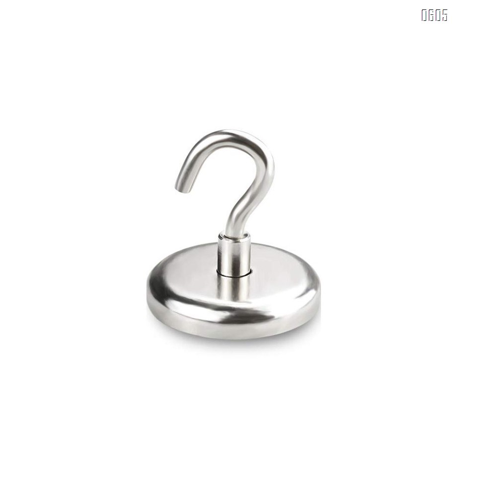 Magnetic Hooks,70 LB（35KG）Heavy Duty Neodymium Magnet Hook