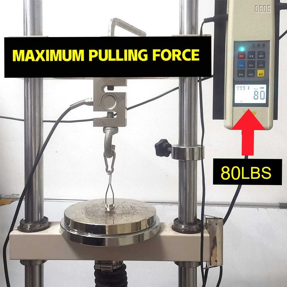 80LBS Swing Magnetic Hook New Upgraded, Refrigerator Magnetic Hooks ,Strong Neodymium Magnet Hook, Perfect for Refrigerator and Other Magnetic Surfaces