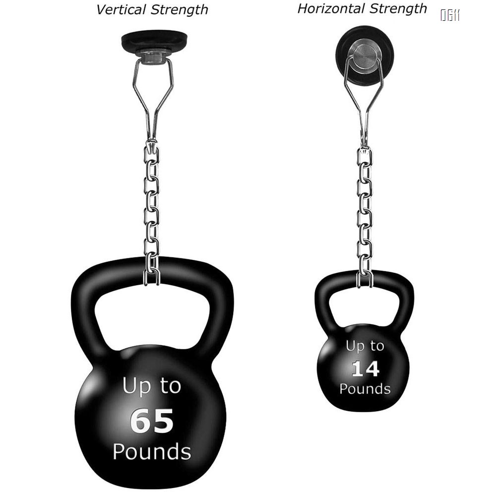 Strong Magnetic Hooks for Hanging. Up to 65 lbs.Black And White Magnet Hooks Heavy Duty Magnets, Neodymium 52 Rare Earth Magnets. Rotating Swivel Style Magnet Hook for Refrigerator