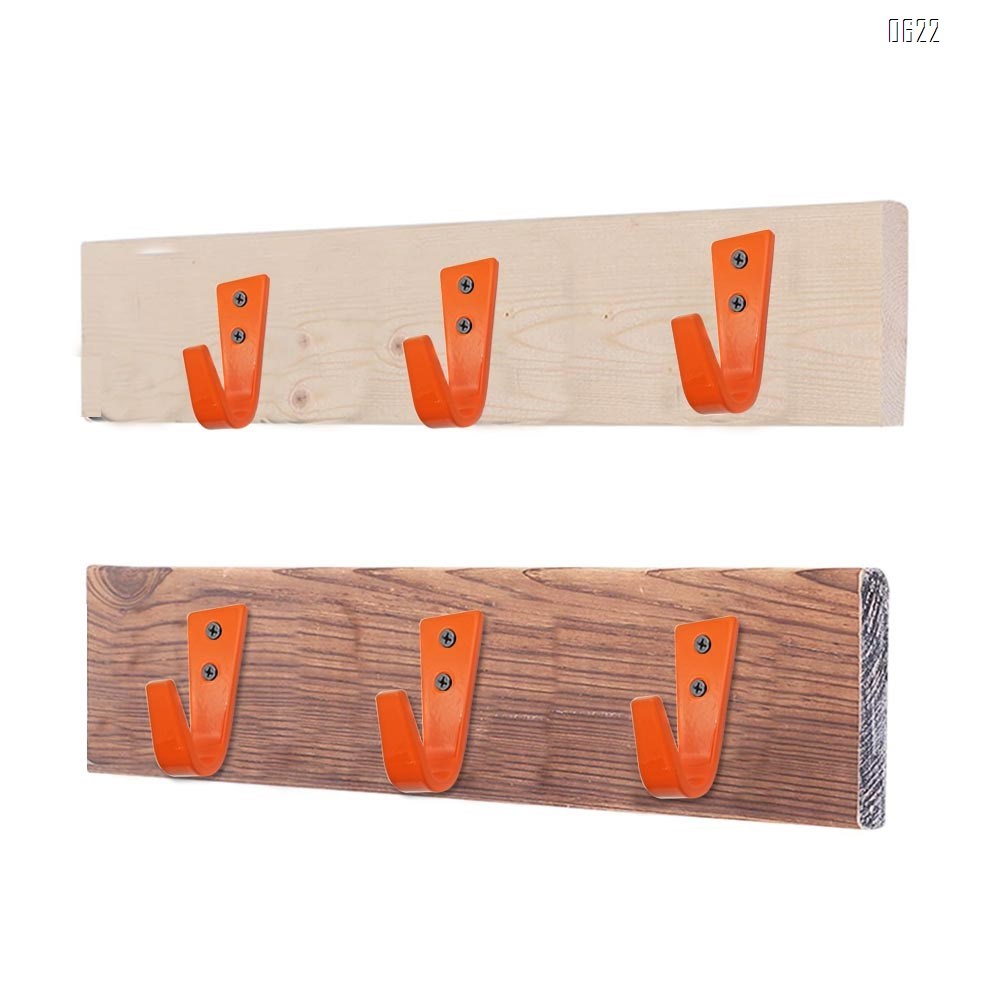 Yellow Coat Hooks for Wall, Heavy Duty Hooks for Hanging Coats No Rust Hooks Wall Mounted with Screws and Anchor for Key, Towel, Bags, Cup, Hat Indoor and Outdoor