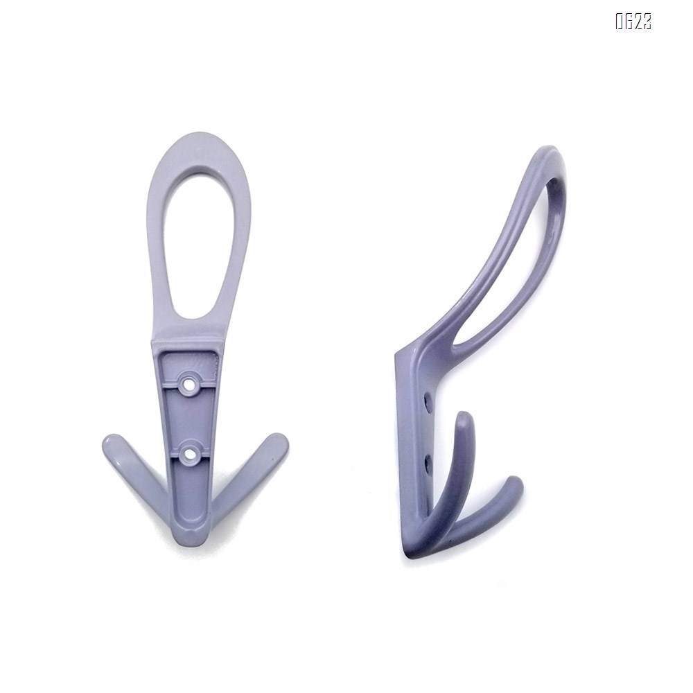 Three Prongs OverCoat Hooks Heavy Duty Hooks for Hanging Coat Wall Mounted No Rusty Hooks, Towel, Bags, Scarf, Hat, Cup