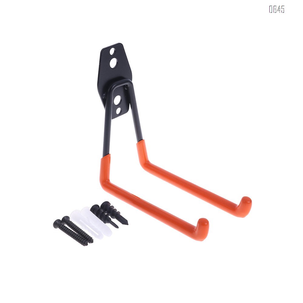 U Medium Garage Hooks Heavy Duty , Steel Garage Storage Hooks, Tool Hangers for Garage Wall Utility Wall Mount Garage Hooks and Hangers with Anti-Slip Coating for Garden Tools, Ladders, Bulky Items