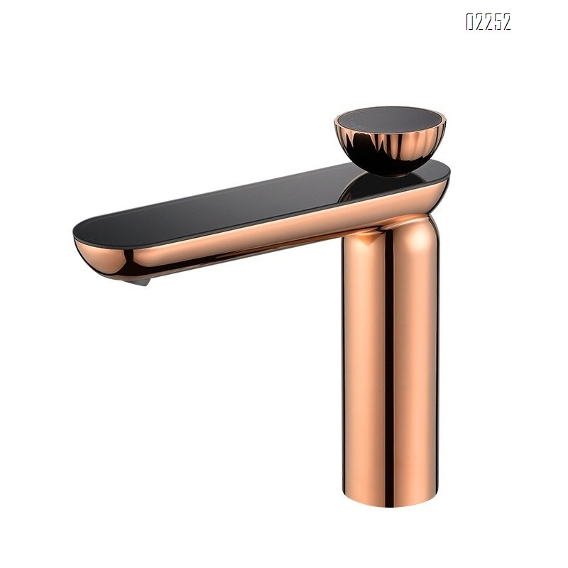 Digital Display Multi-Function Basin Faucet Color-Changing Ambient Light Bathroom Basin Hot and Cold Water Faucet