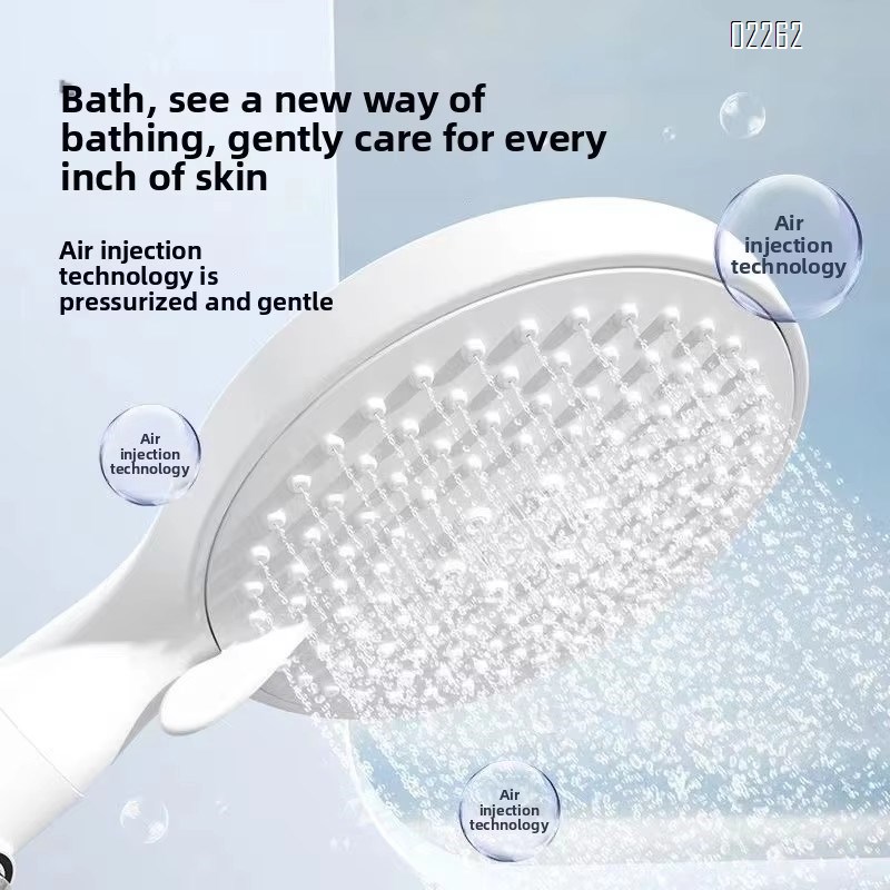 Handheld Shower Head with LED Display Temperature  High Flow Showerhead with 3 Shower Modes  High Pressure Water Saving