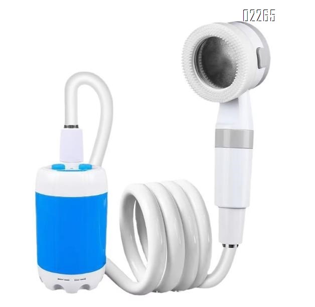 Portable Shower Head Battery Powered Pump Handheld Rechargeable Showerhead dormitory essentialsfor Car Wash,Pet rinse