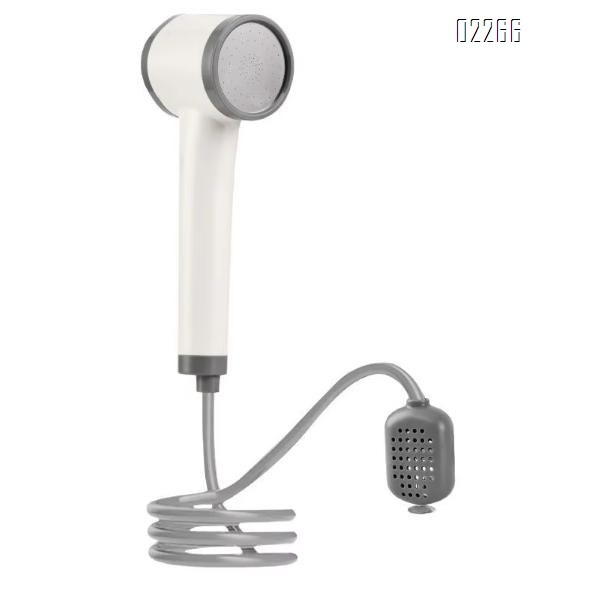 Portable Outdoor Shower, Battery Powered Compact Handheld Rechargeable Camping Showerhead Car Wash Pet Cleaning