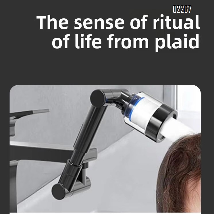 Swivel Faucet Extender with Filter, Sink Water Faucet Aerator Extension Swivel Robotic Arm Bathroom Faucet Extender Kitchen