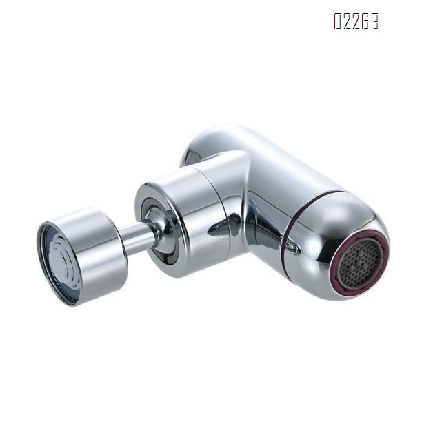 Kitchen Sink Aerator, Water Flow Adjustment Sink Sprayer Attachment,Swivel Faucet Extender with Filter for Kitchen Bathroom