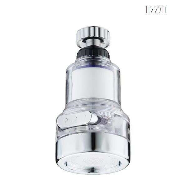 Three-Mode  Kitchen Faucet Water Purifier Rotating, Bathroom Faucet Filter Removes Chlorine Fluoride Heavy Metals Hard Water