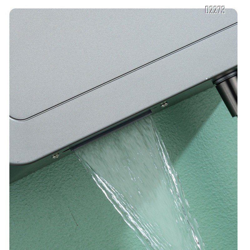 Shower Head Set Multi-Functional Storage Rack Shower Head Bathroom Household Bathroom Pressure-Boosting Tap