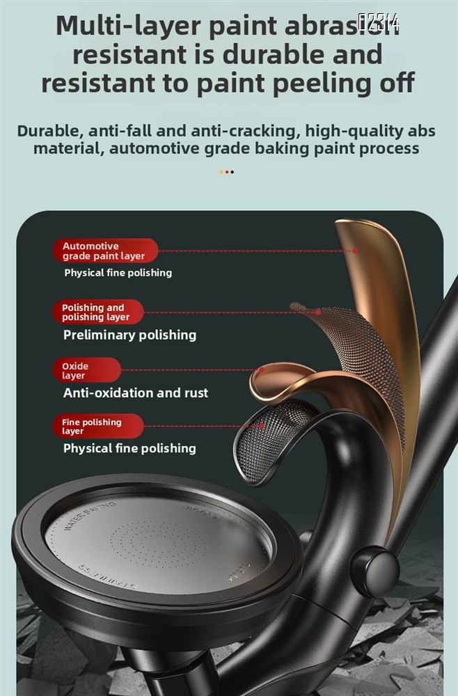 Multi-function Shower Head Rain Shower Head & Handheld Shower Head 2 in 1 Rotatable for Bathroom