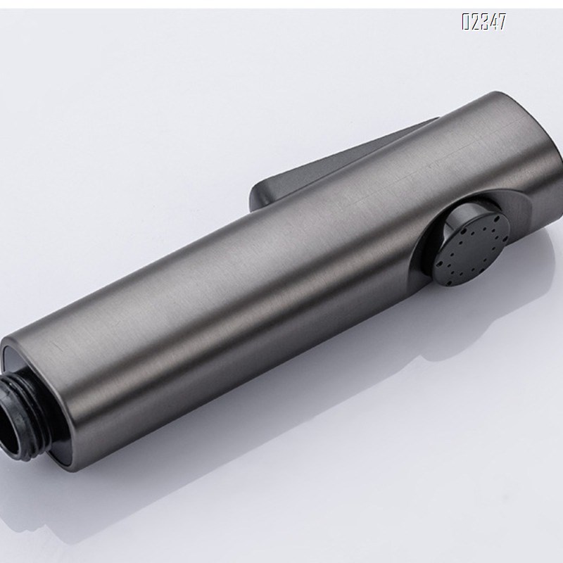 Brass Thermostatic Digital Display Shower Set Gun Gray Four-Function Bathroom Star Rain Pressurized Handheld Shower head Set