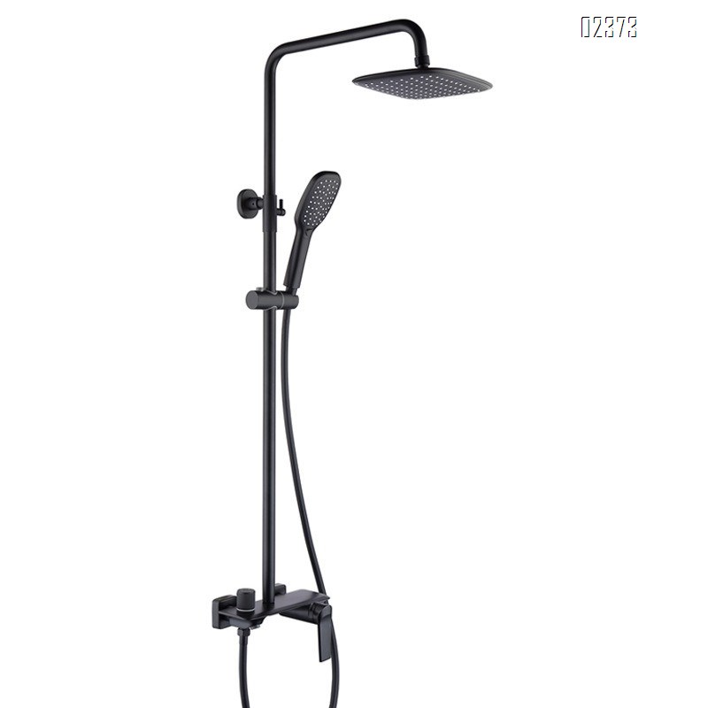 Golden Shower Set Bathroom All-Brass Storage Handheld Pressurized Water-Saving Surface-Mounted Shower Head