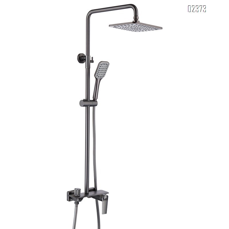 Golden Shower Set Bathroom All-Brass Storage Handheld Pressurized Water-Saving Surface-Mounted Shower Head