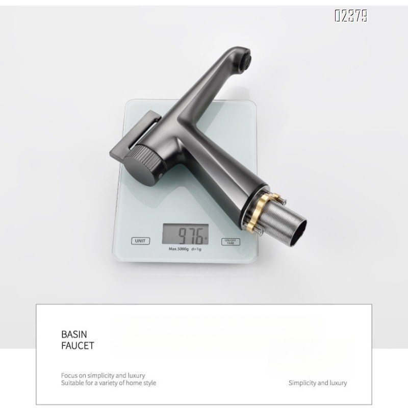 Basin Faucet Bathroom Hot and Cold Dual Control All-Brass Faucet Household Water-Saving Faucet Aerator