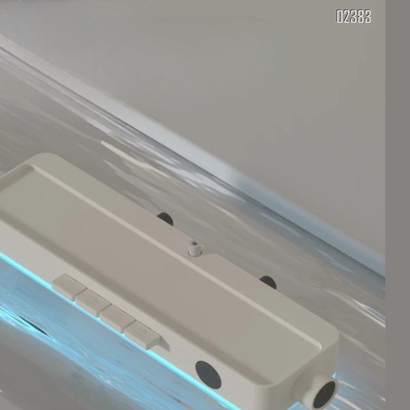 Brass Thermostatic Constant Temperature Shower Head Set Sprayer Round Gun Gray Waterfall Four Functions Tap