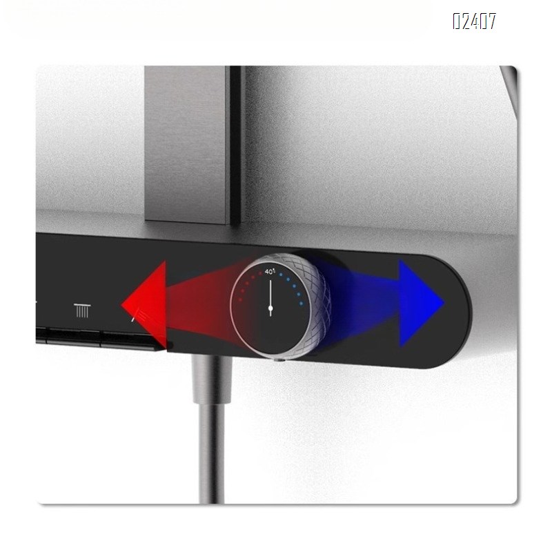 White Bathroom Shelf Shower Set Bathroom Hot and Cold Water Lift Home Shower Pressurized Shower Head