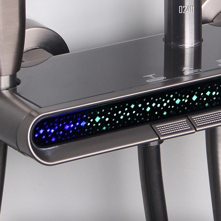 Aluminum Shower Head Set Hot and Cold Water Dual Control Thermostatic Shower head Tap