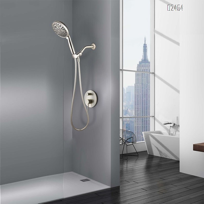 High Pressure 10 Functions Shower Head Set with Handheld Hose and Bracket Portable Pressurized Shower Head  for Bathroom