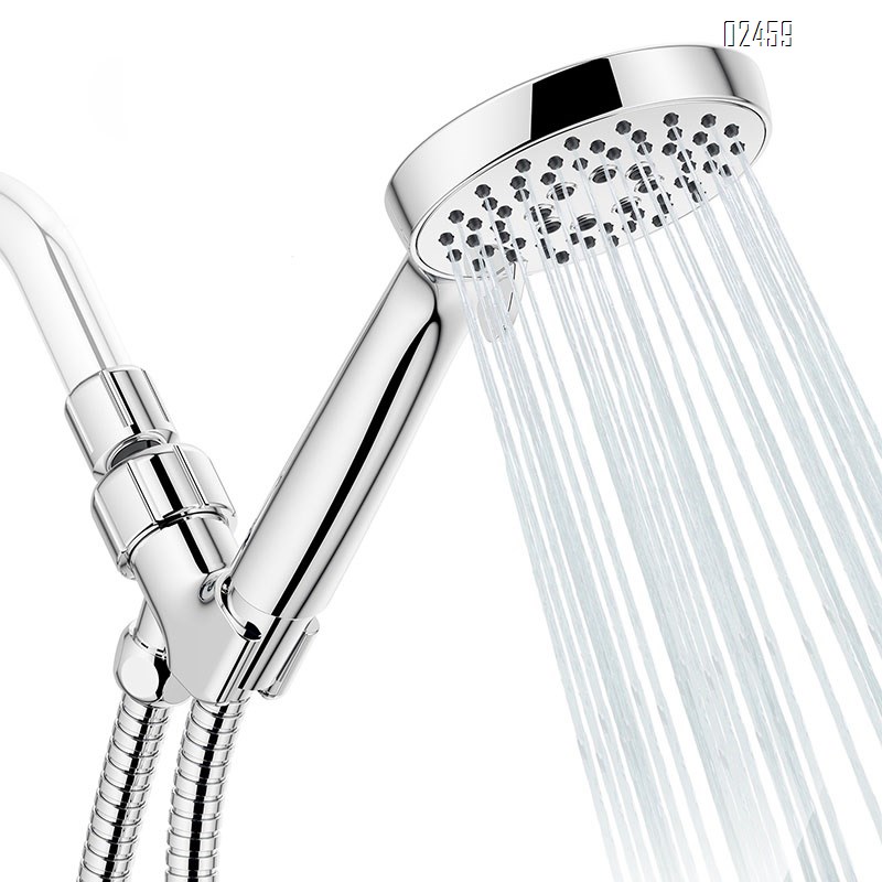 High Pressure 3 Spray Mode Handheld Shower Head Set with Hose and Bracket Shower Head with Adjustable bar  for Bathroom
