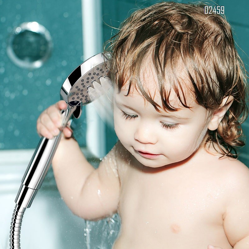 High Pressure 3 Spray Mode Handheld Shower Head Set with Hose and Bracket Shower Head with Adjustable bar  for Bathroom