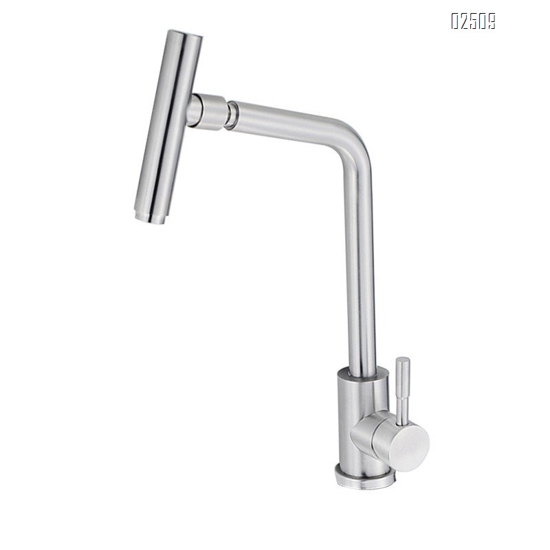 304 stainless steel rotating kitchen vegetable sink cold and hot home faucet