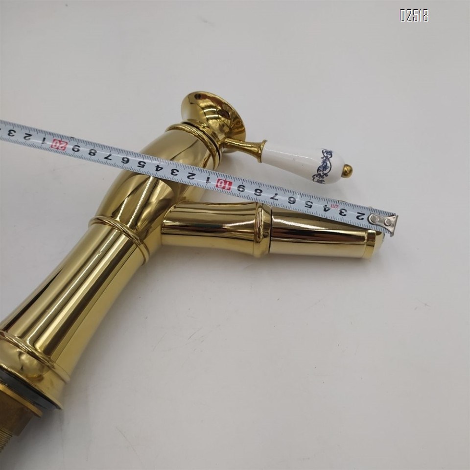 Brass Material cold and hot water washbasin tap with thermostat Zirconia ceramic handle basin pull-out faucet