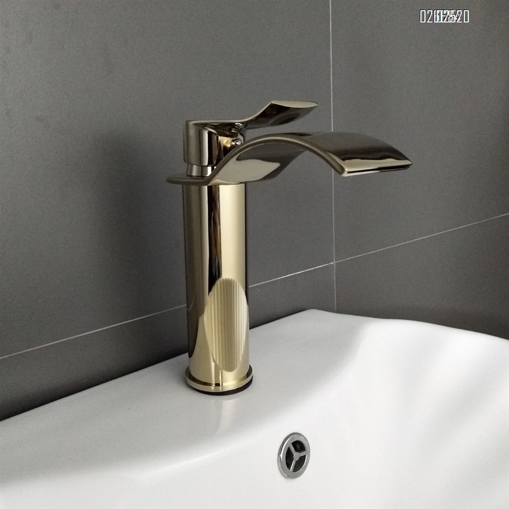 European style all-Brass universal basin faucet cold and hot bathroom basin faucet European style all-copper faucet for above-ground basin