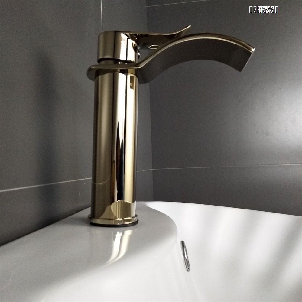 European style all-Brass universal basin faucet cold and hot bathroom basin faucet European style all-copper faucet for above-ground basin