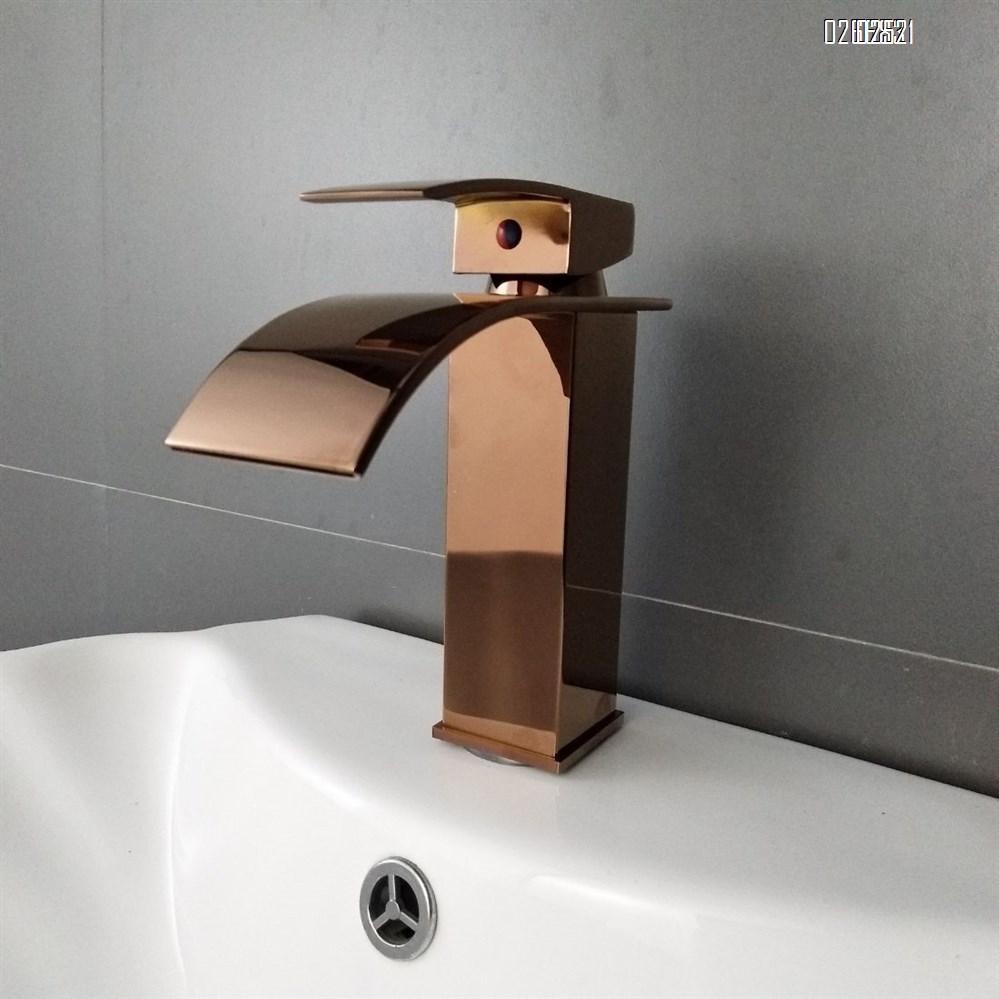 European style all-copper universal basin faucet cold and hot bathroom basin faucet European style all-copper faucet for above-ground basin