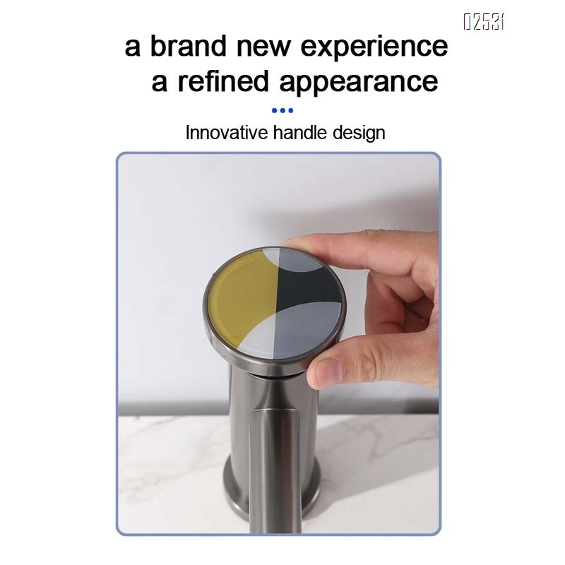 Personalized handwheel switch basin gun gray art faucet bathroom cabinet basin faucet