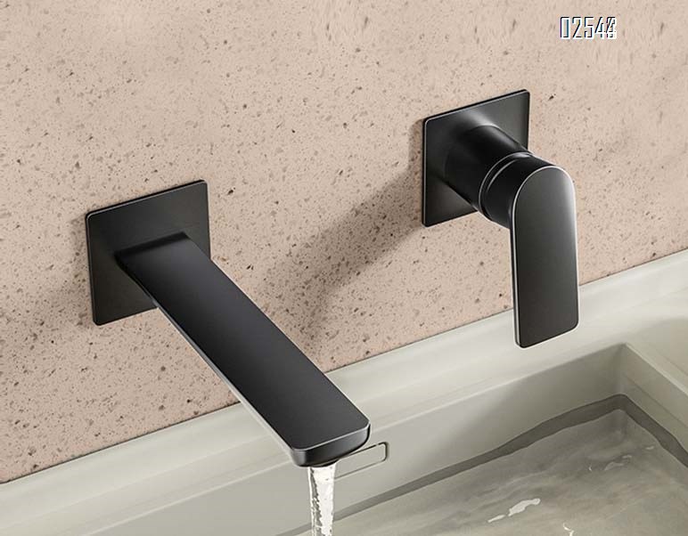 Bathroom wash basin on the counter wash basin with hidden faucet cold and hot water faucet for bathroom wash wall-mounted basin faucet
