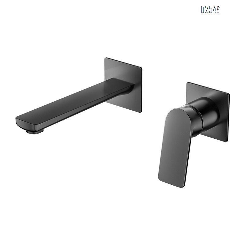 Bathroom wash basin on the counter wash basin with hidden faucet cold and hot water faucet for bathroom wash wall-mounted basin faucet