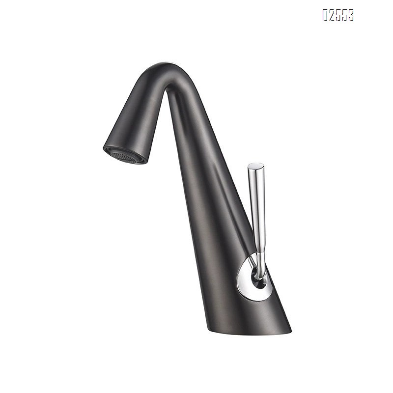 Brass faucet for cold and hot water rotating basin faucet for washing hands and face anti-splash faucet for bathroom and toilet