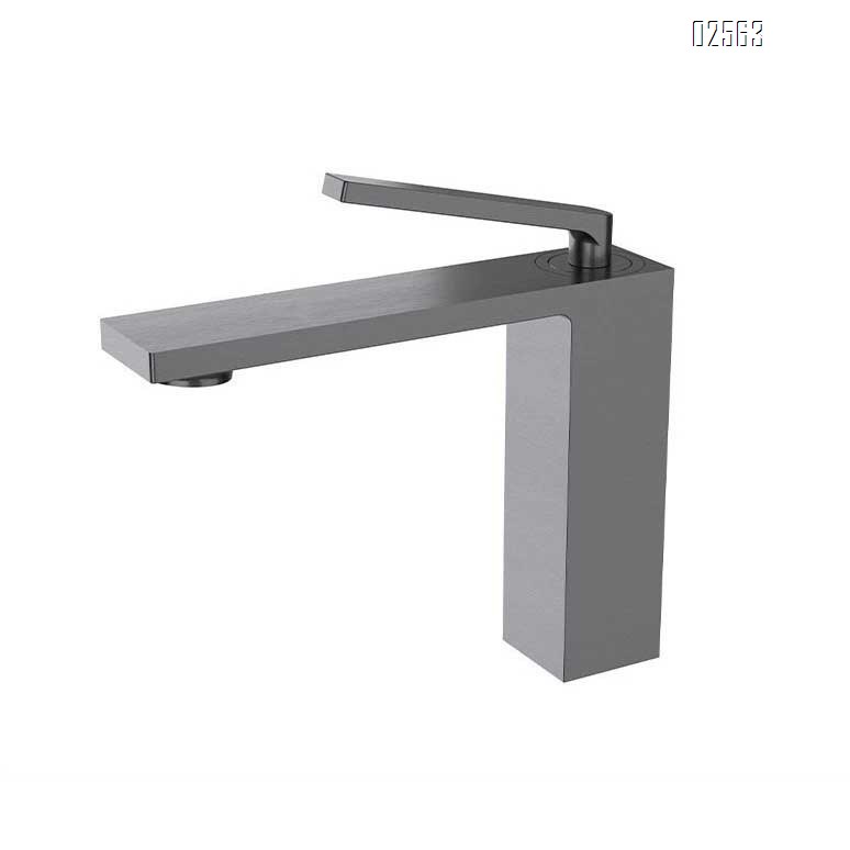 White faucet pure Brass home wash basin bathroom wash basin basin cold and hot bathroom basin  faucet
