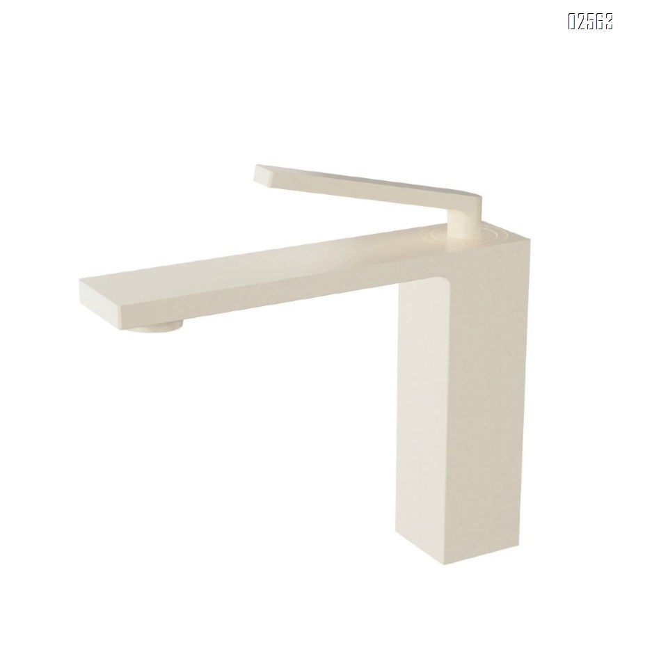 White faucet pure Brass home wash basin bathroom wash basin basin cold and hot bathroom basin  faucet
