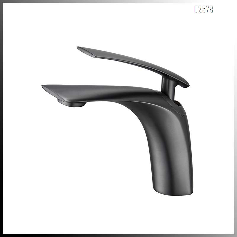 New fashion simple copper basin single handle cold and hot water faucet