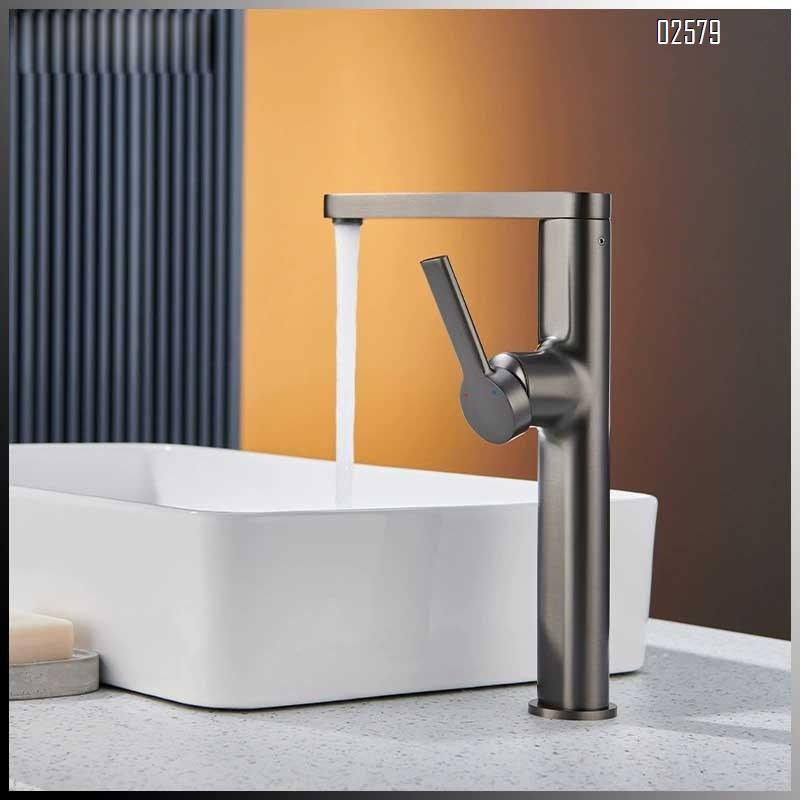 New simple multi-functional 360° rotating Brass basin single handle cold and hot water faucet