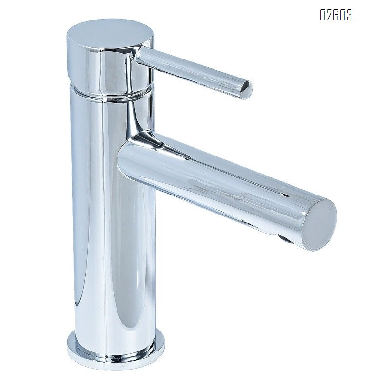 Brass cold and hot basin faucet home wash basin gold and black simple bathroom wash basin faucet