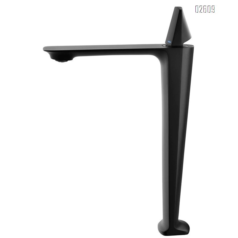 Gun gray brushed basin faucet all Brass cold and hot water under-sink wash basin faucet bathroom black faucet