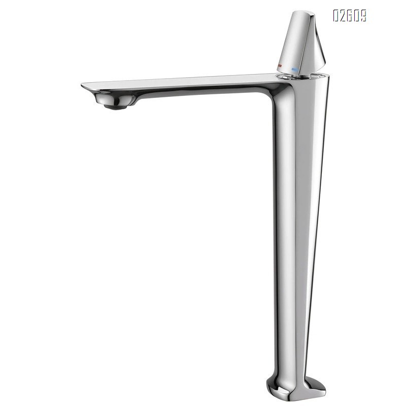Gun gray brushed basin faucet all Brass cold and hot water under-sink wash basin faucet bathroom black faucet