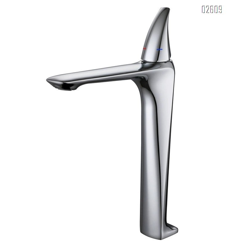Gun gray brushed basin faucet all Brass cold and hot water under-sink wash basin faucet bathroom black faucet